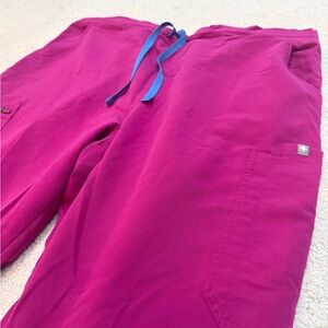 FIGS Scrub Pants Magenta XL